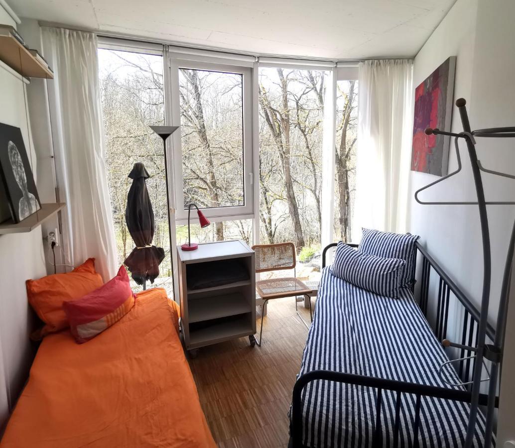 Ferienwohnung Im Turm Bellevue Mit 3 Schlafzimmern Заксенхайм Экстерьер фото