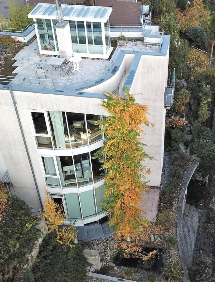 Ferienwohnung Im Turm Bellevue Mit 3 Schlafzimmern Заксенхайм Экстерьер фото
